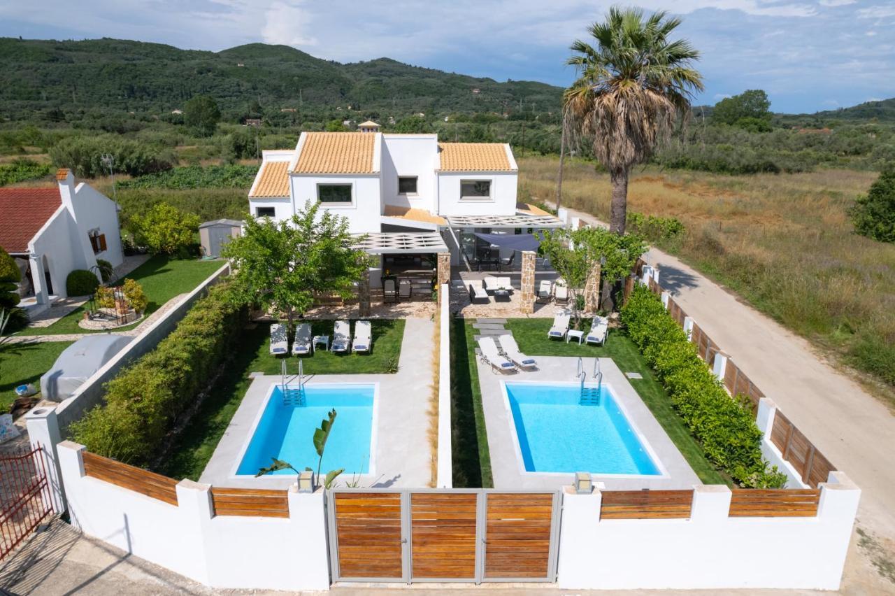 Issos Beach Villa Linia Exterior photo
